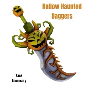 Hallow Haunted Dagger Toy Code Avatar - In Stock - Fast Delivery ( 5mins - 12H Max )