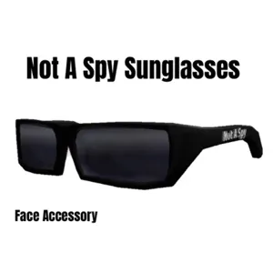 Not A Spy Sunglasses Toy Code Avatar - In Stock - Fast Delivery ( 5mins - 12H Max )