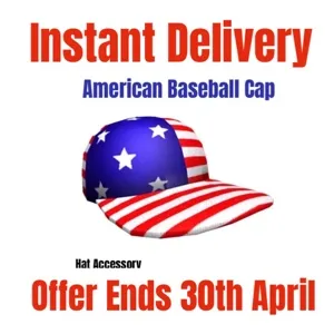 American Baseball Cap Toy Code Avatar - Instant Delivery 