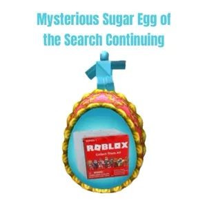 Mysterious Sugar Egg of the Search Continuing Virtual Item Toy Code