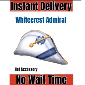Whitecrest Admiral Toy Code Avatar - Instant Delivery 