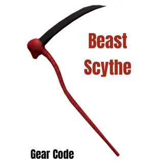 Beast Scythe Toy Code Avatar - Delivered in 12hr - 36hr ( Not Instant)
