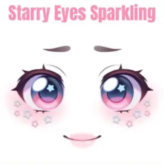 Starry Eyes Sparkling Toy Code Avatar - In Stock - Fast Delivery ( 5mins -12H Max )