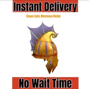 Dope Epic Merman Helm Toy Code Avatar - Instant Delivery 