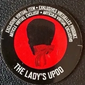 The Lady’s Updo Toy Code Avatar - Instant Delivery 