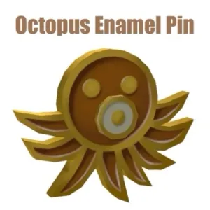 Octopus Enamel Pin Virtual Item Toy Code - In Stock - Fast Delivery 