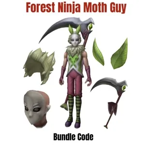 Forest Ninja Moth Guy Virtual Item Toy Bundle Code - In Stock - Fast delivery 
