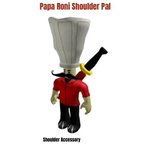 Papa Roni Shoulder Pal Toy Code Avatar - Instant Delivery 