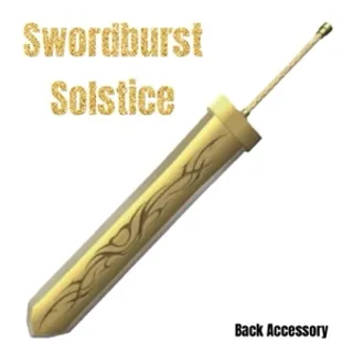 Swordburst Solstice Toy Code Avatar - In Stock - Fast Delivery ( 5mins - 12H Max )