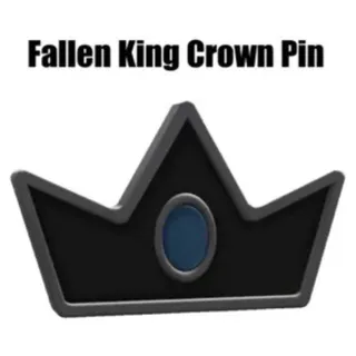 Fallen King Crown Pin Toy Code Avatar - Instant Delivery 