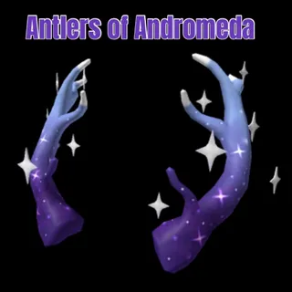 Antlers of Andromeda Virtual Item Toy Code Avatar - In Stock - Fast Delivery 
