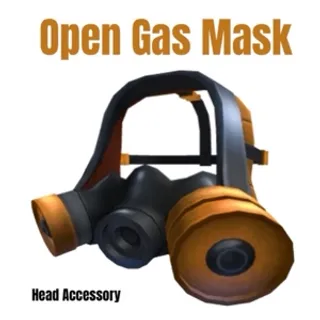 Open Gas Mask Toy Code Avatar - In Stock - Fast Delivery ( 5mins - 12H Max )