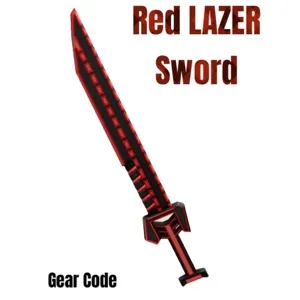 Red LAZER Sword Toy Code Avatar - In Stock - Fast Delivery ( 5mins - 12H Max )