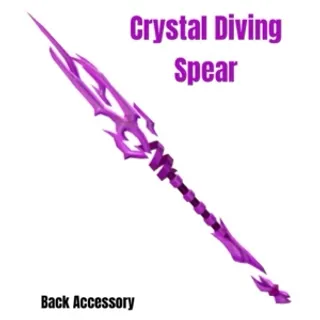 Crystal Diving Spear Toy Code Avatar - In Stock - Fast Delivery ( 5mins - 12H Max )