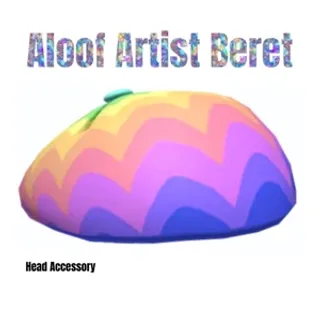 Aloof Artist Beret Toy Code Avatar - In Stock - Fast Delivery ( 5mins - 12H Max )