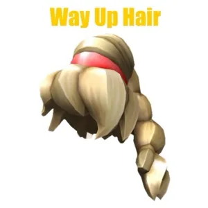 Way Up Hair Virtual Item Toy Code Avatar