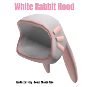 White Rabbit Hood Toy Code Avatar - Delivered in 1hr - 30hr ( Not Instant )