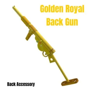 Golden Royal Back Gun Toy Code - Delivered in 1hr - 30hr ( Not Instant)
