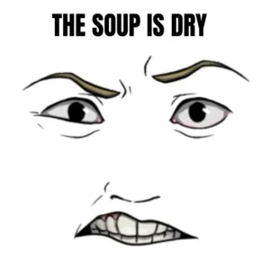 The Soup Is Dry Face Toy Code Avatar - In stock - Fast Delivery ( 5mins - 12H Max )