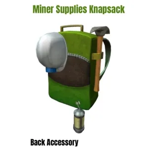 Miner Supplies Knapsack Virtual Item Toy Code Avatar - In Stock - Fast Delivery 