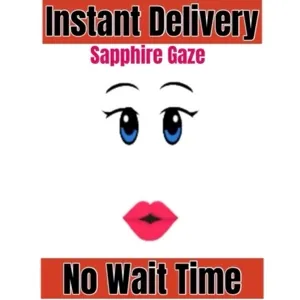 Sapphire Gaze Face Toy Code - Instant Delivery 