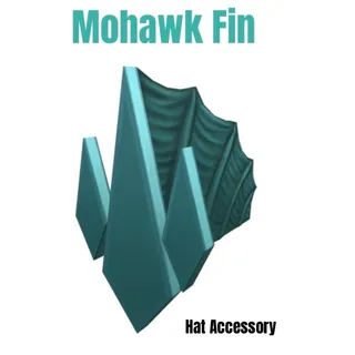 Mohawk Fin Virtual Item Toy Code - In Stock - Fast Delivery 