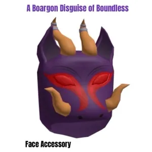 A Boargon Disguise of Boundless Toy code  Avatar - Instant Delivery 