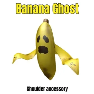 Banana Ghost Virtual Item Toy Code Avatar - In stock - Fast Delivery 