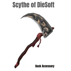 Scythe of DieSoft Virtual Item Toy Code Avatar - In Stock - Fast Delivery 
