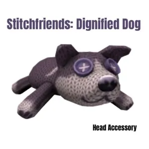 Stitchfriends Dignified Dog Toy Code Avatar - In Stock - Fast Delivery ( 5mins - 12H Max )