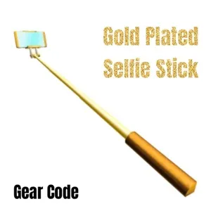 Gold Plated Selfie Stick Virtual Item Toy Code - In Stock - Fast Delivery 