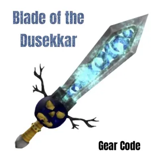 Blade of the Dusekkar Toy Code Avatar - In Stock - Fast Delivery ( 5mins - 12H Max )