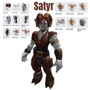 Satyr Virtual Item Toy Bundle Code - Face / Hat etc.. - In stock - Fast Delivery 