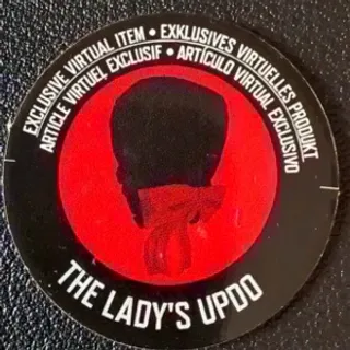 The Lady’s Updo Toy Code Avatar - Instant Delivery 