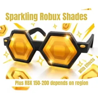 Sparkling RBX Shades Toy Code Avatar - Instantly Delivered 