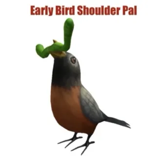 Early Bird Shoulder Pal Toy Code Avatar - In Stock - Fast Delivery ( 5mins - 12H Max ) 