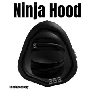 Ninja Hood Toy Code Avatar - DevSeries - In Stock - Fast Delivery ( 5mins - 12H Max )