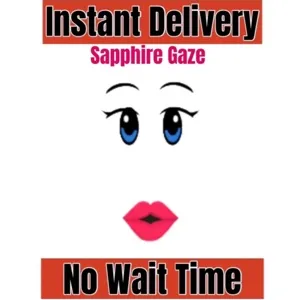 Sapphire Gaze Face Toy Code - Instant Delivery 