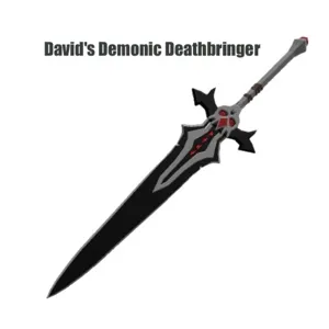 David's Demonic Deathbringer Virtual Item Toy Code - In stock - Fast Delivery 