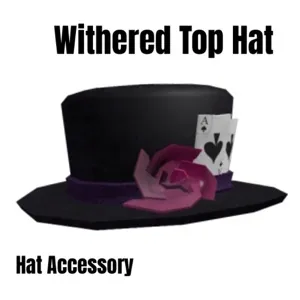 Withered Top Hat Toy Code Avatar - In Stock - Fast Delivery 