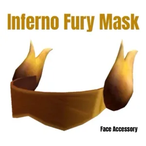 Inferno Fury Mask Toy Code Avatar - In Stock - Fast Delivery ( 5mins - 12H Max )