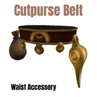Cutpurse Belt Toy Code Avatar - Instant Delivery 