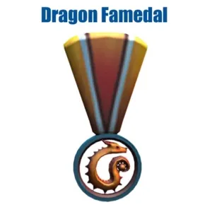 Dragon Famedal Virtual Item Toy Code Avatar