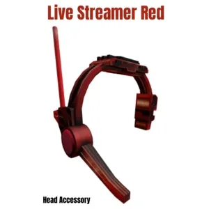 Live Streamer Red Toy Code Avatar - In Stock - Fast Delivery 