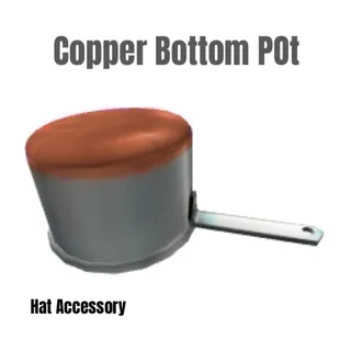 Copper Bottom Pot Toy Code Avatar - Instant Delivery 