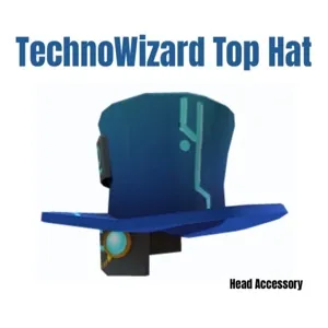 TechnoWizard Top Hat Toy Code Avatar - In Stock - Fast Delivery ( 5mins - 12H Max )