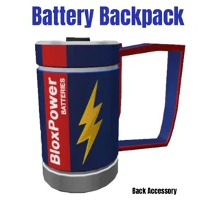 Battery Backpack Toy Code Avatar - In Stock - Fast Delivery ( 5mins - 12H Max )