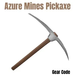 Azure Mines Pickaxe Toy Code Avatar - In Stock - Fast Delivery ( 5mins - 12H Max )