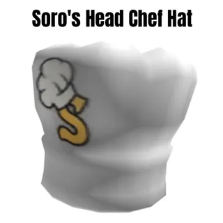 Soro’s Head Chef Hat Toy Code - In Stock - Fast Delivery ( 5mins - 12H Max )