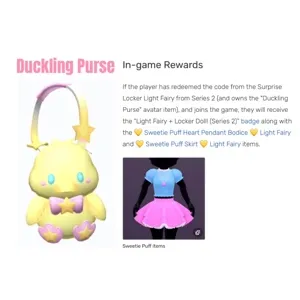 Duckling Purse Toy Code - In Stock - Fast Delivery ( 5mins - 12H Max )